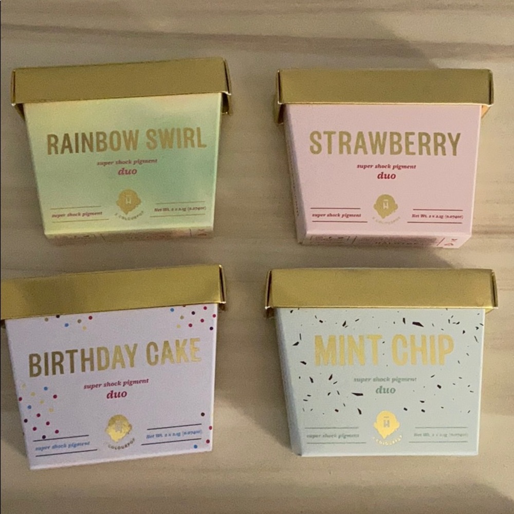 Colourpop halo top super shock pigment